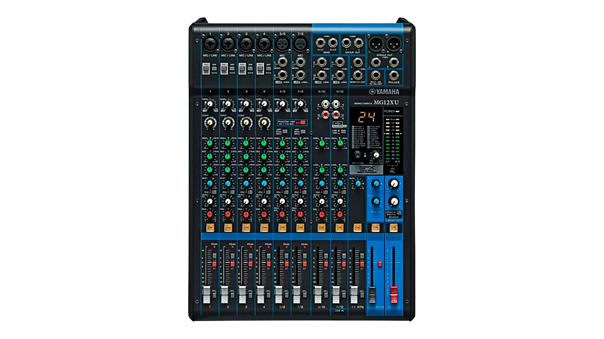 Ремонт микшерных пультов  Yamaha MG12XU в Краснодаре